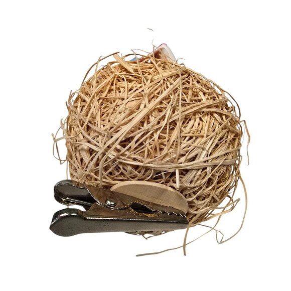 Blue Bird Christmas Ornament Clip On Nest Holiday Blue Jay Singing Trio Hallmark - Picture 7 of 8